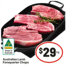IGA Australian Lamb Forequarter Chops offer