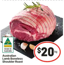 IGA Australian Lamb Boneless Shoulder Roast offer