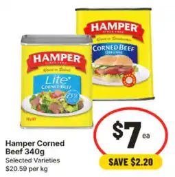 IGA Hamper Corned Beef offer