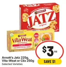 IGA Arnott's Jatz Vita-Weat offer