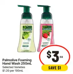 IGA Palmolive Foaming Hand Wash offer