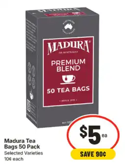 IGA Madura Tea Bags offer