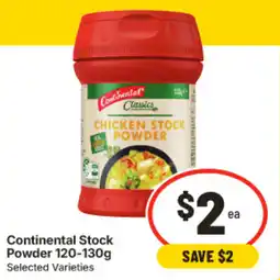 IGA Continental Stock Powder offer