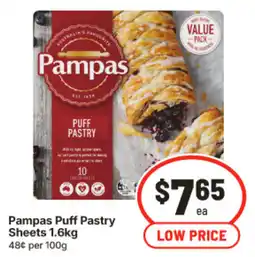 IGA Pampas Puff Pastry Sheets offer