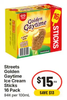 IGA Streets Golden Gaytime Ice Cream Sticks offer