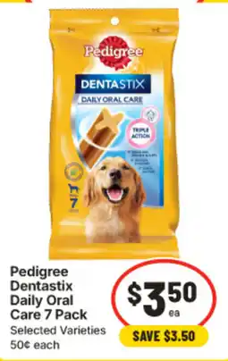 IGA Pedigree Dentastix Daily Oral Care 7 Pack offer