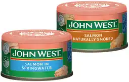 IGA John West Salmon Selected Varieties offer