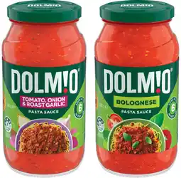 IGA Dolmio Pasta Sauce 490‑500g Selected Varieties offer
