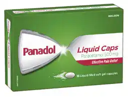 IGA Panadol Paracetamol Liquid Caps offer