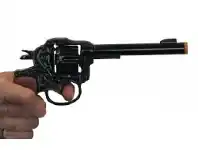 The Party People Shop Toy Gun - Diecast, Cowboy Black offer