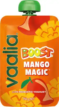 IGA Vaalia Boost Probiotic Yoghurt Selected Varieties offer