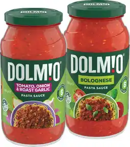 IGA Dolmio Pasta Sauce 490‑500g Selected Varieties offer
