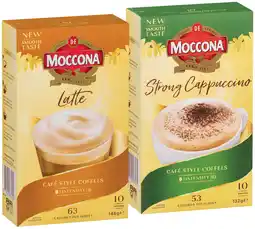 IGA Moccona Coffee Sachets Selected Varieties offer