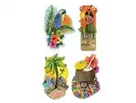 The Party People Shop Cardboard Cutouts - Luau Party 4 pk offer