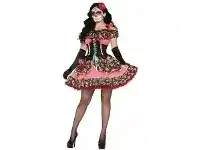 The Party People Shop Adult Costume - Day of the Dead, Senorita offer