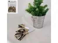 The Party People Shop Party Horn - Fringed, Black & Gold 6 pk offer