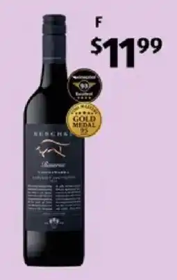 ALDI Reschke Shiraz offer
