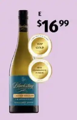ALDI Blackstone Limited Release Chardonnay offer