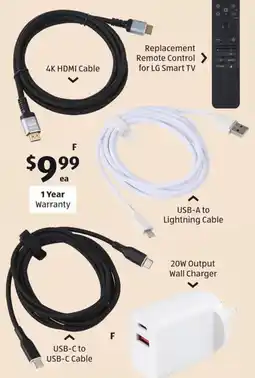 ALDI Assorted Tech Accessories offer