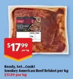 ALDI Ready, Set...Cook! Smokey American Beef Brisket offer