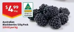 ALDI Australian Blackberries offer