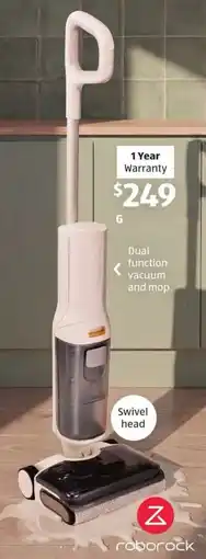 ALDI Roborock F25 RT Gen 2 Wet and Dry Vacuum Cleaner offer