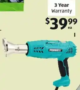 ALDI Ferrex heat gun offer