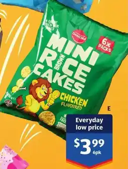 ALDI Diamond Mini Brown Rice Cakes offer