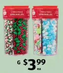 ALDI Christmas Sprinkles offer