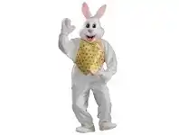 The Party People Shop Adult Costume - Deluxe, Easter Bunny offer