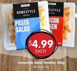 Spudshed Homestyle Salad Varieties offer
