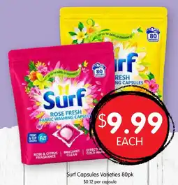 Spudshed Surf Capsules Varieties offer