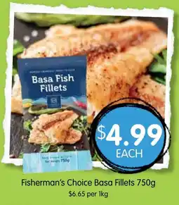 Spudshed Fisherman's Choice Basa Fillets offer