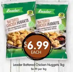 Spudshed Leader Battered Chicken Nuggets offer