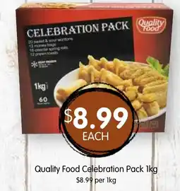 Spudshed Quality Food Celebration Pack offer