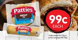 Spudshed Patties Meat Pie offer