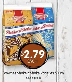 Spudshed Brownes Shake'n'Shake Varieties offer