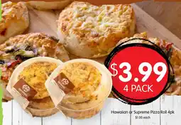 Spudshed Splishied Hawaiian or Supreme Pizza Roll offer