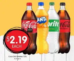 Spudshed Coca-Cola Varieties offer