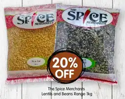 Spudshed The Spice Merchants Lentils and Beans Range offer