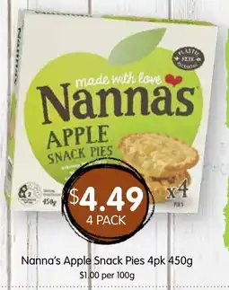 Spudshed Nanna's Apple Snack Pies offer