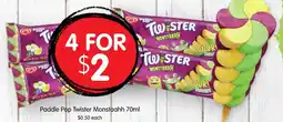Spudshed Paddle Pop Twister Monstaahh offer
