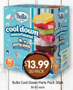 Spudshed Bulla Cool Down Party Pack offer