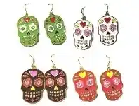 Earrings - Day of the Dead, Assorted