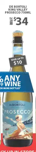 Star Liquor De Bortoli King Valley Prosecco offer