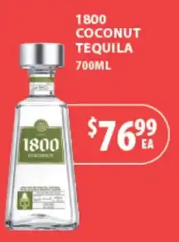 Star Liquor 1800 Coconut Tequila offer
