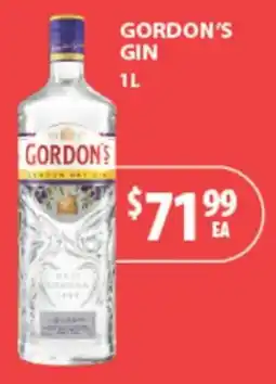 Star Liquor Gordon's Gin offer