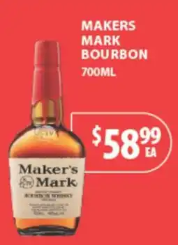 Star Liquor Maker's Mark Bourbon Whisky offer
