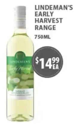 Star Liquor Lindeman's Early Harvest Semillon offer