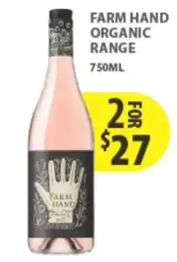 Star Liquor Farm Hand Organic Range offer